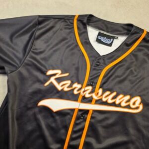 Sayonara Street Haikyuu Baseball Jersey Mens 3XL Black Excellent Kageyama 9